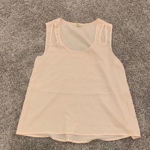Light Pink Sheer Tank Top